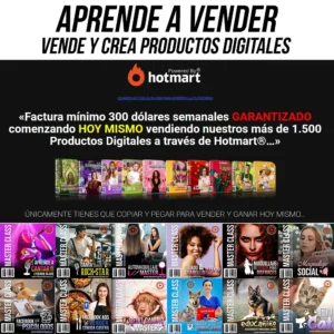 Aprende a vender productos Digitales