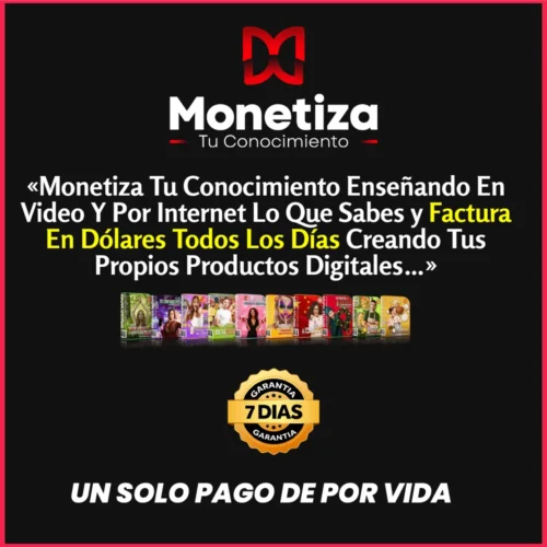Monetiza tu conocimiento
